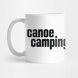 Canoe Camping Mug